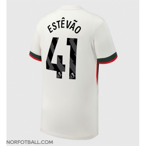 Billige Fotballdrakt Chelsea Estevao Willian #41 Replika Bortedrakt 2025-26 Kortermet Billige Fotballdrakt Chelsea Estevao Willian #41 Replika Bortedrakt 2025-26 Kortermet